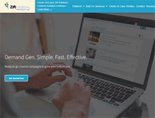 Tablet Screenshot of elasticdigital.com
